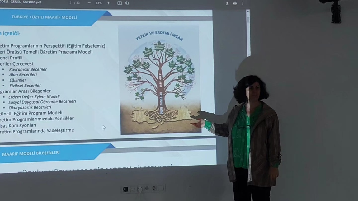 Türkiye Yüzyılı Maarif Modeli İle İlgili Bilgilendirme Toplantısı